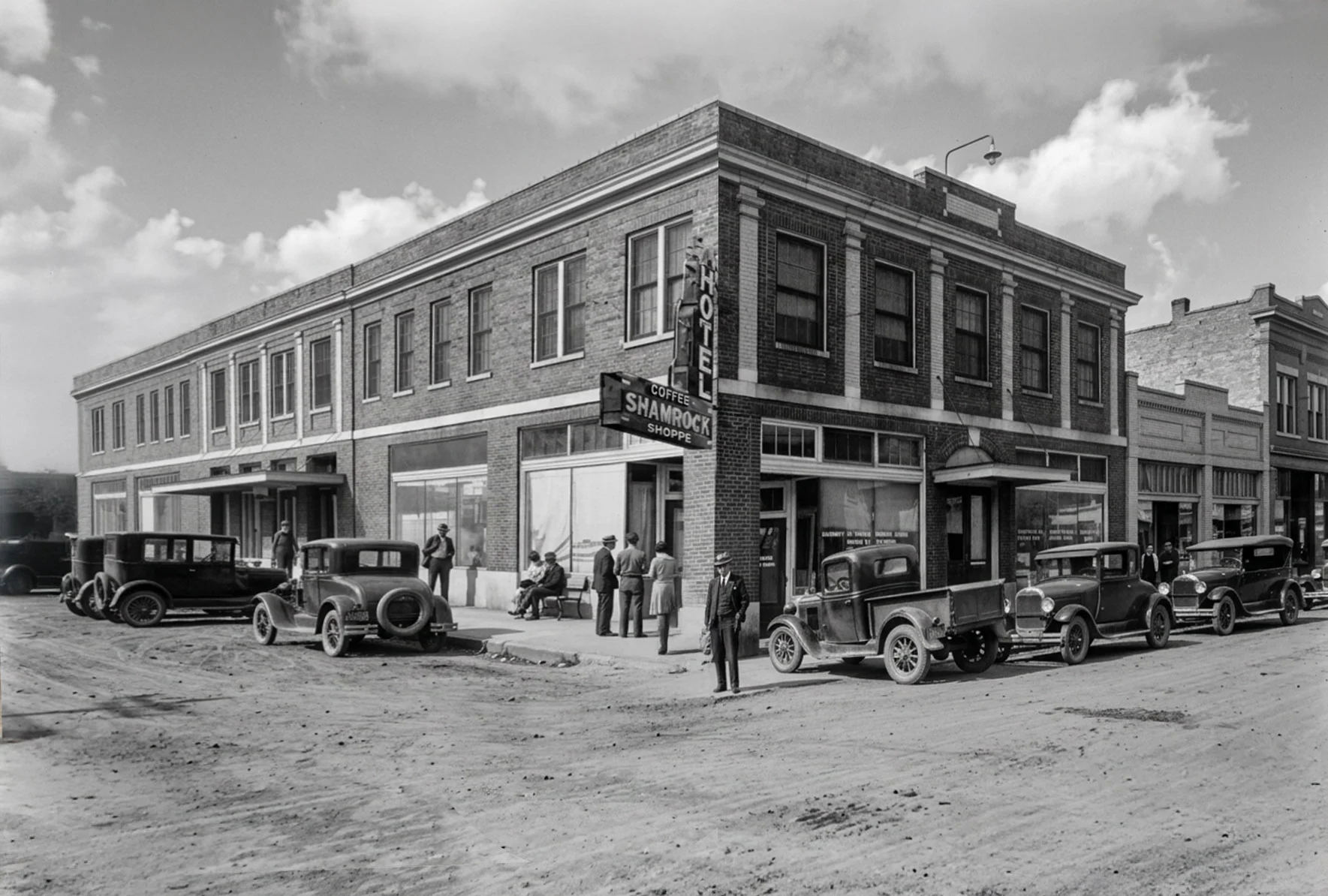 Historic Cordell Hotel building